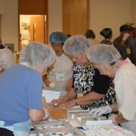 bazaar ladies at work